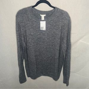 H&M Basics Soft Knit Sweater (Gray)